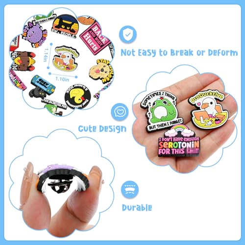 Image of Cute Pins Bulk,Funny Backpack Pin Lapel Badge Pins Set for Jackets,Hats,Backpack