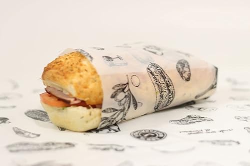 Miniatura 2 de Technopaper Premium Deli Paper 12 x 12 pulgadas, paquete de 4,000 unidades, resistente al agua y a la grasa, biodegradable, 100% reciclable y sin