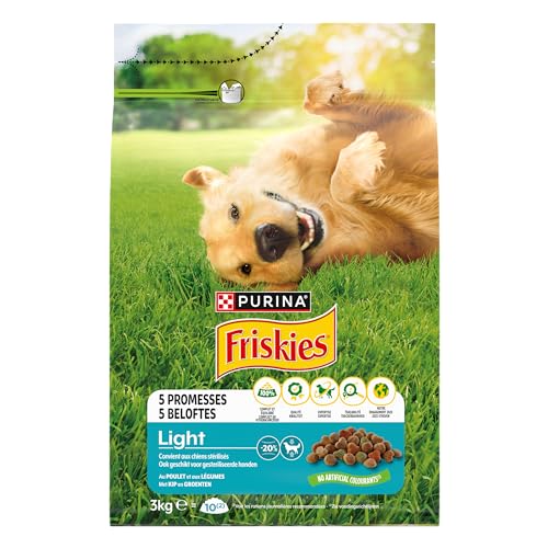 FRISKIES Crocchette per Cane Light Pollo e Verdure 3 kg - immagine 2