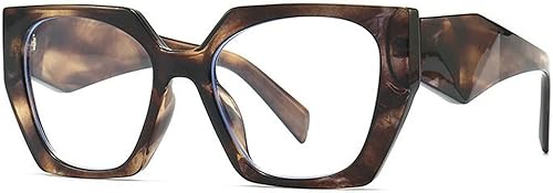 Miniatura 6 de Gafas de lectura cuadradas retro con bloqueo de luz azul para mujeres y hombres, gafas de computadora antideslumbrantes de gran tamaño