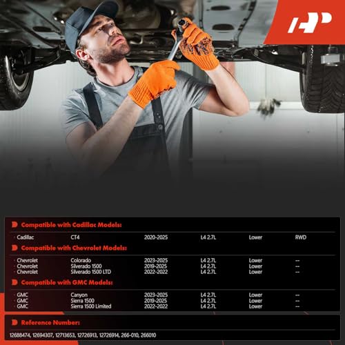 A-Premium Lower Engine Oil Pan Sump with Plug Compatible with Chevrolet by A-Premium - Used condition - Image 2