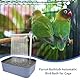 HUIKUANGEU Vogel Badehaus Badewanne,Automatische Vogel Badewanne,Wellensittich Badewanne,Automatische Haustier-Vogeltränke,Multifunktionaler Vogeldusche,Vogelbadewanne,für Sittiche