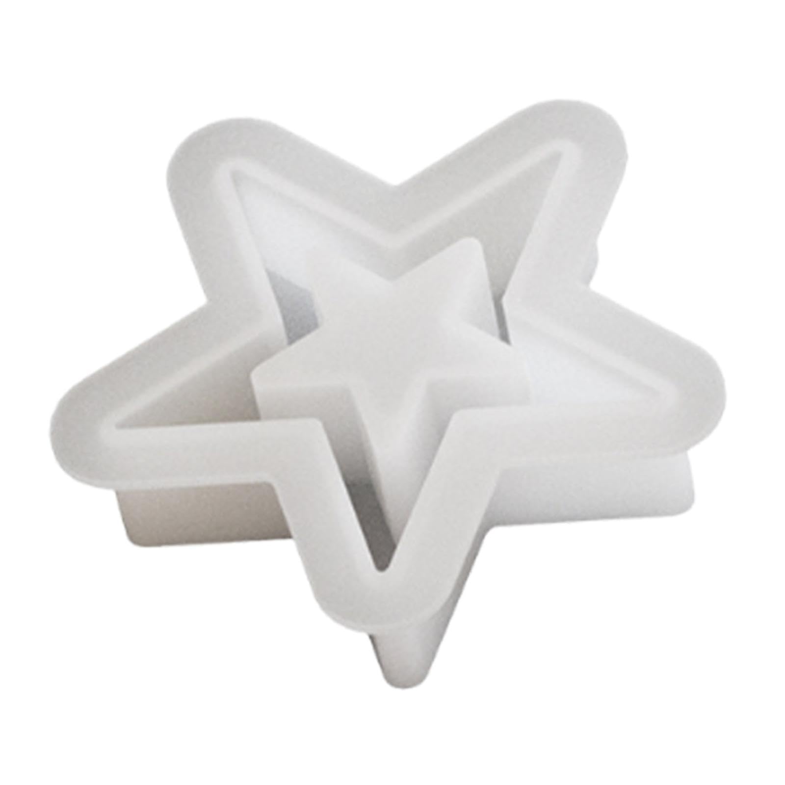 BNF® Star Shape Mould Handmade Silicone Casting Mould for Chocolate Candy Cupcake S-Home & Kitchen-Craft Materials-Metalwork-Casting Moulds-image-23
