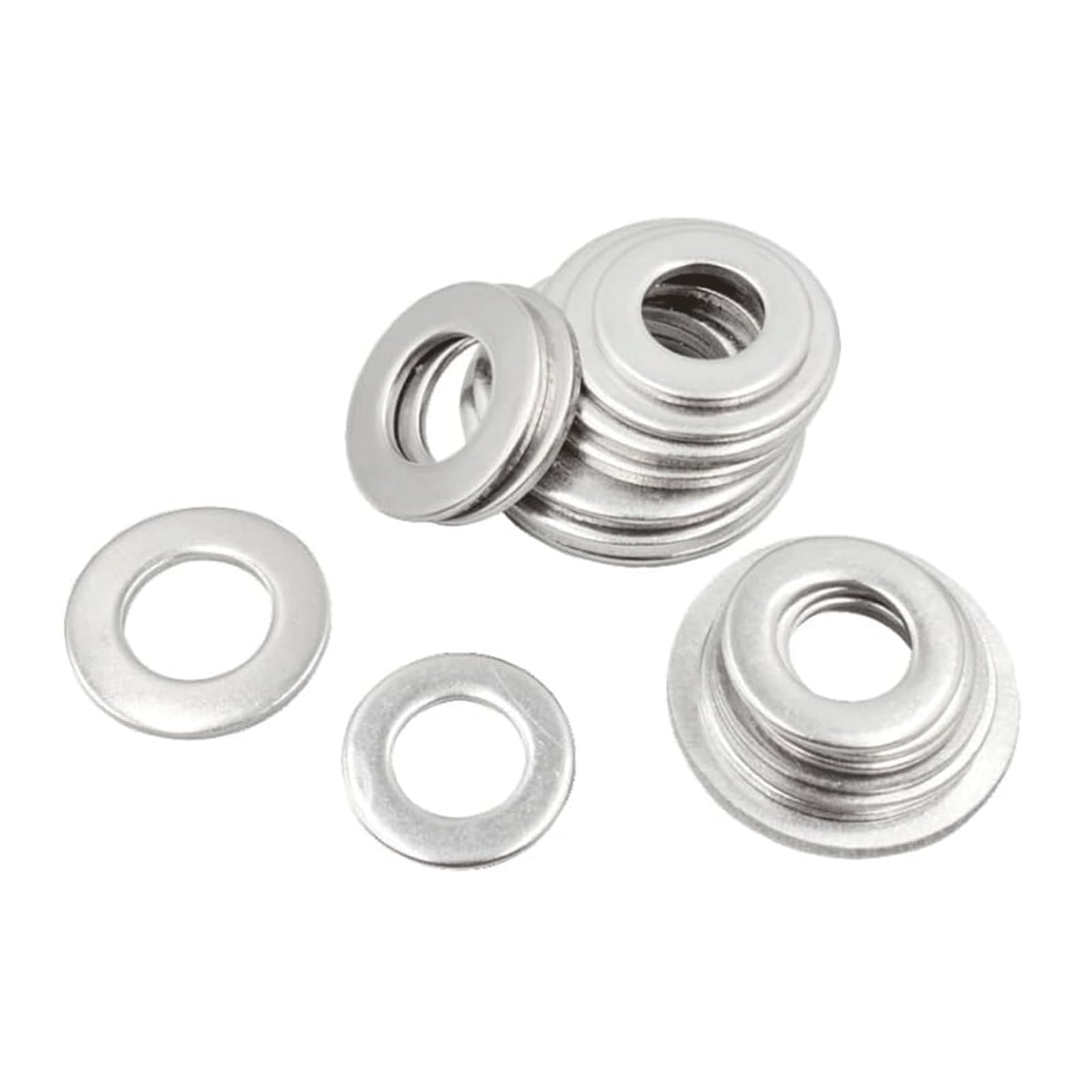 WERKFIX 900 Rondelles en Métal (Acier). Assortiment M3, M4, M5, M6, M8