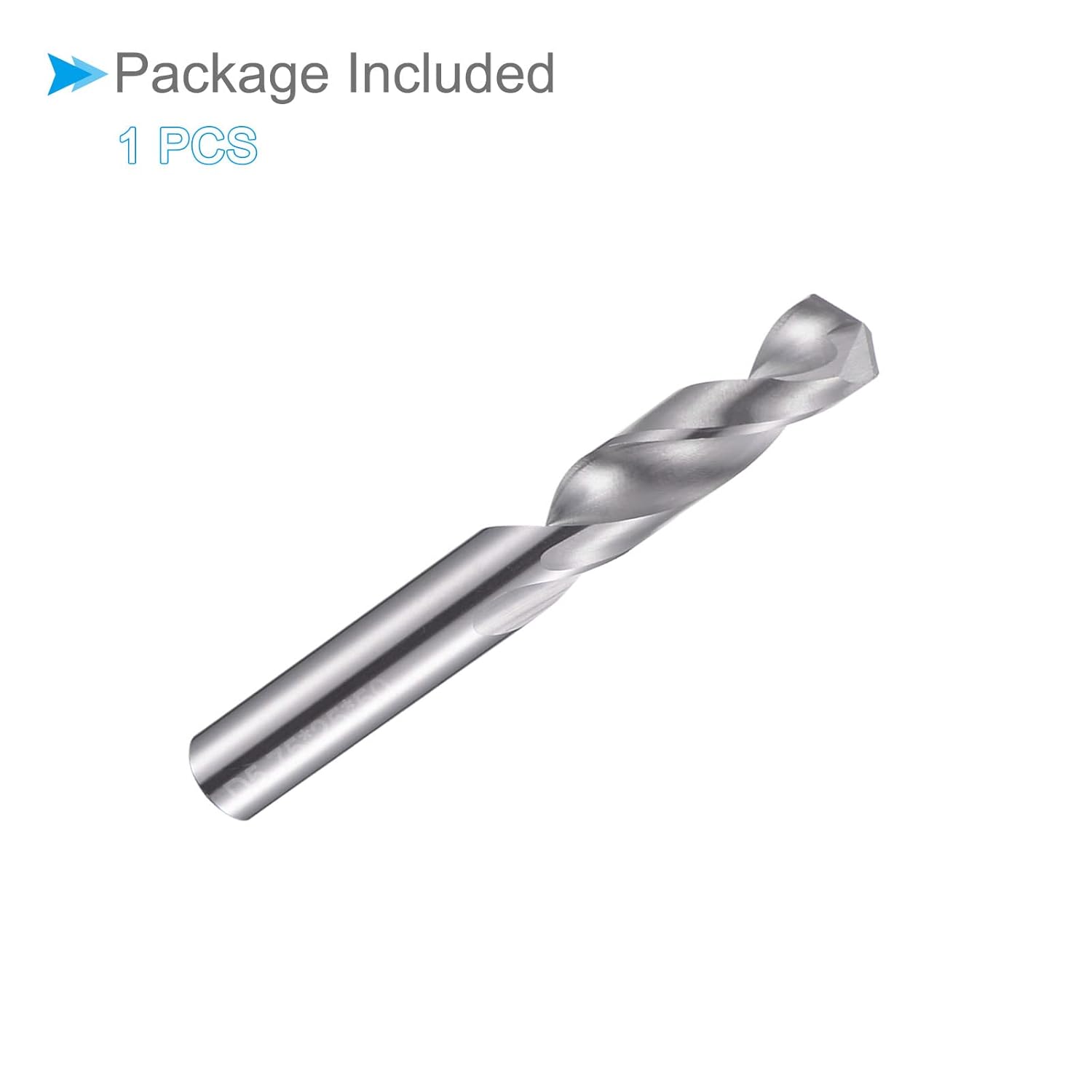 Solid Carbide Drill Bits, 5.75mm Diameter, K35 Tungsten Carbide Precision Short Length Twist Drill Bits - (Applications: for Stainless Steel Alloy Metal), 1-Piece