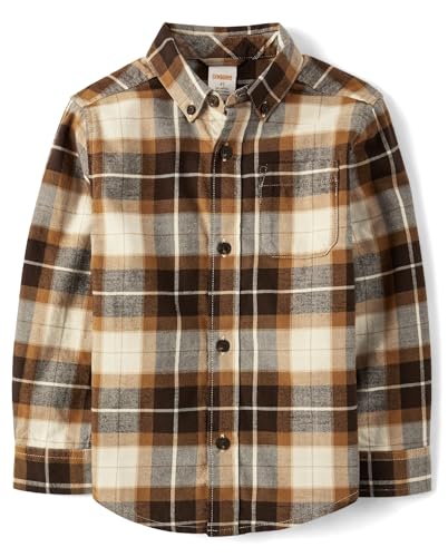 Image of Gymboree Boys' and Toddler Long Sleeve Button Up Shirt