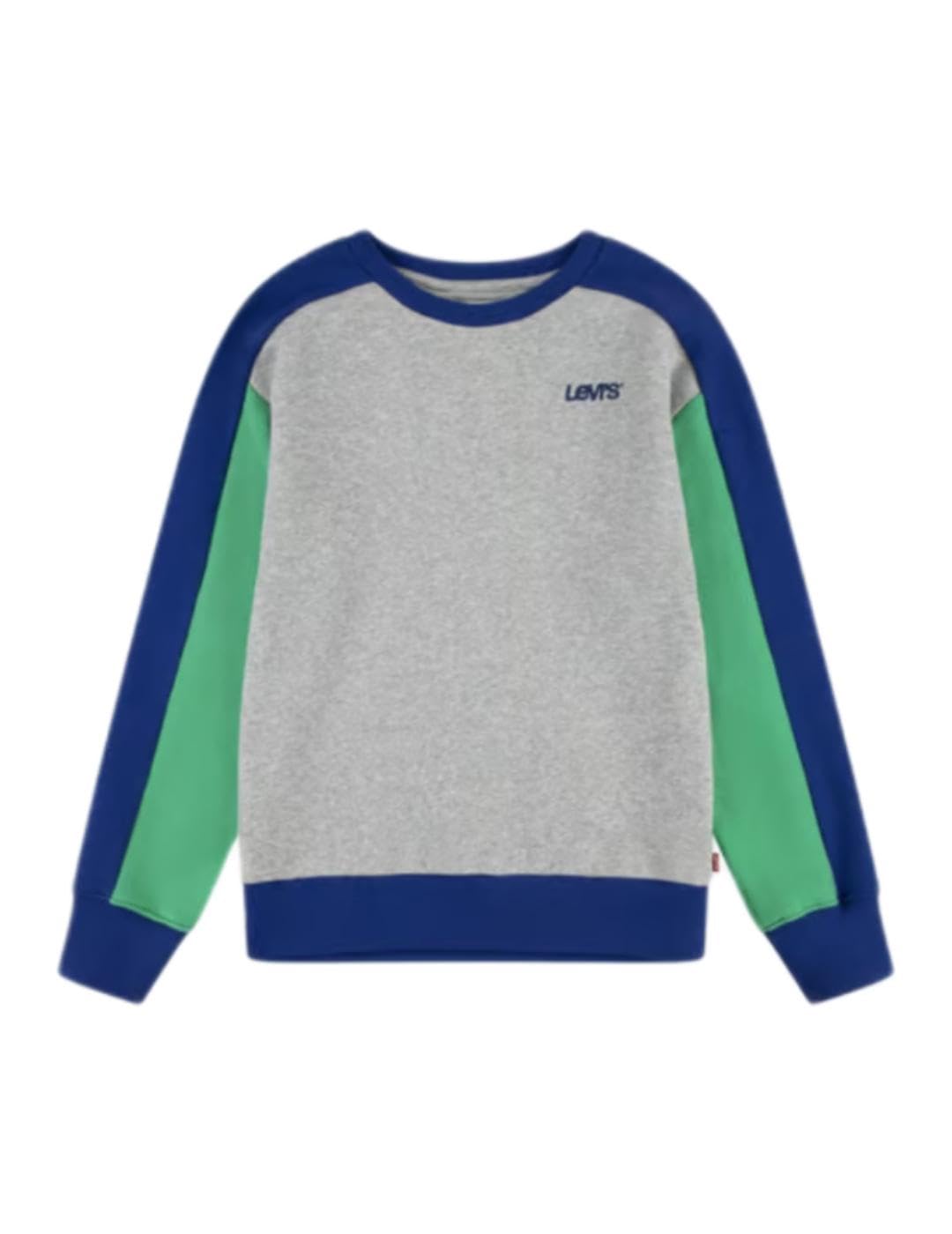 Levi's Lvb Logo Colorblock Crew 8ej199 Felpe Bambini e Ragazzi