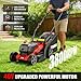 EWORK 40V Electric Lawn Mower Cordless, 14