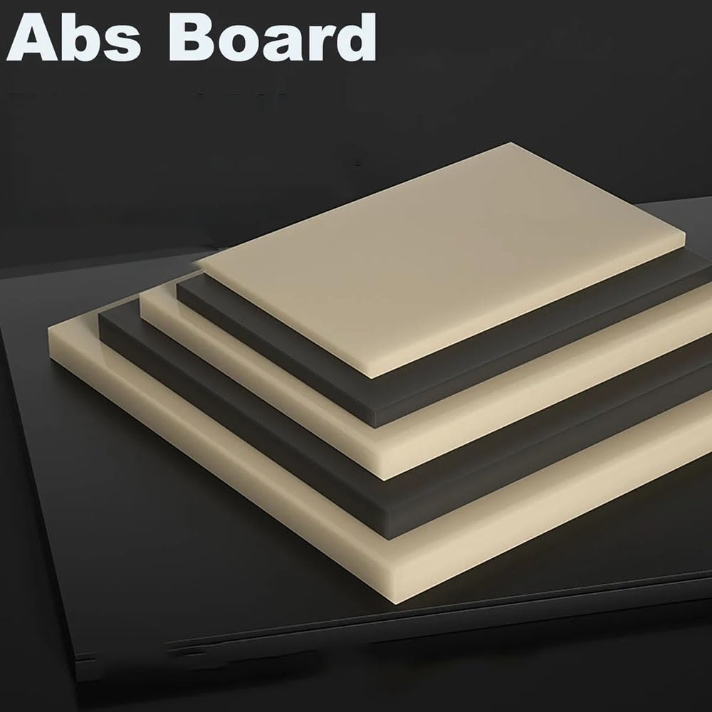 Foglio di plastica ABS, 200 x 200 mm, materiale versatile per varie applicazioni