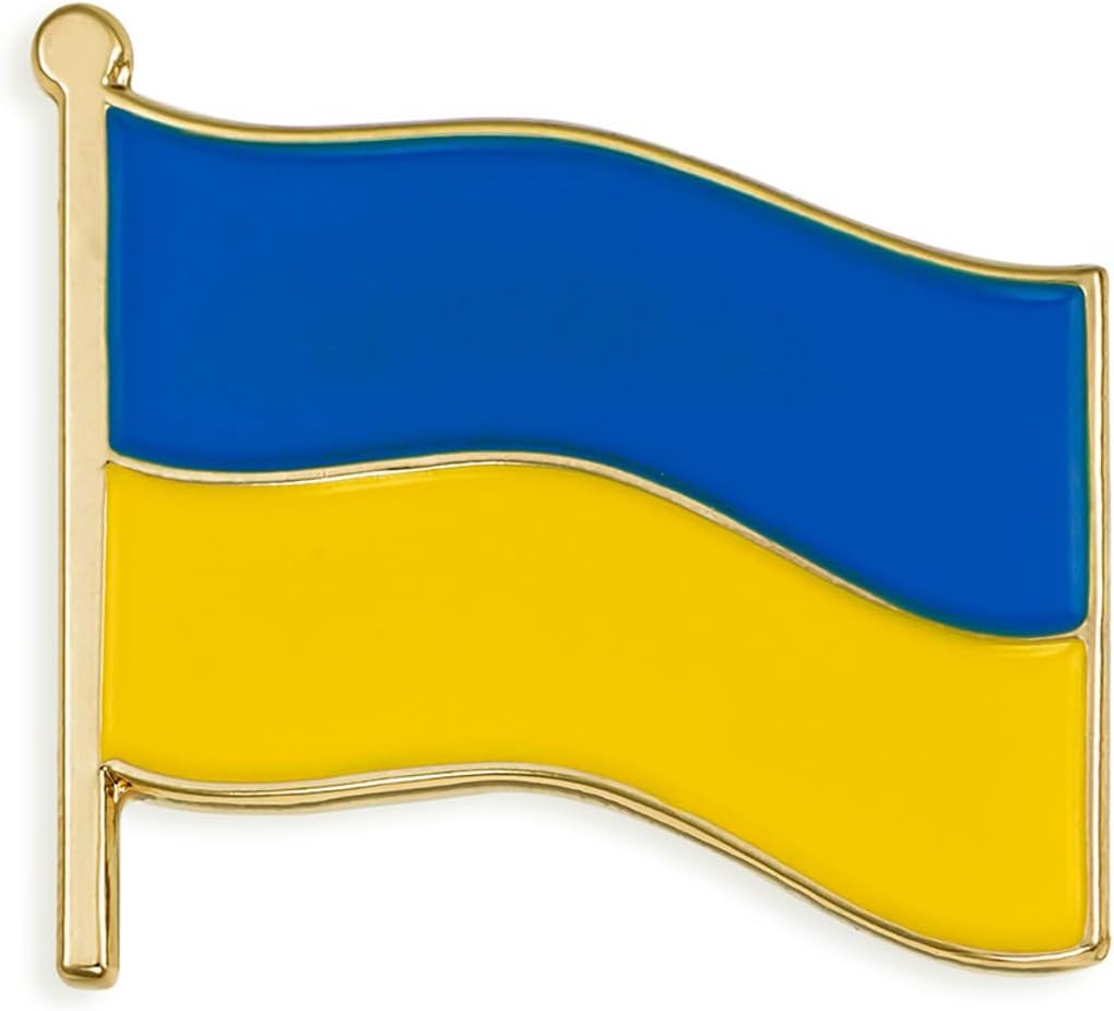 PinMart World Flag Enamel Lapel Pin