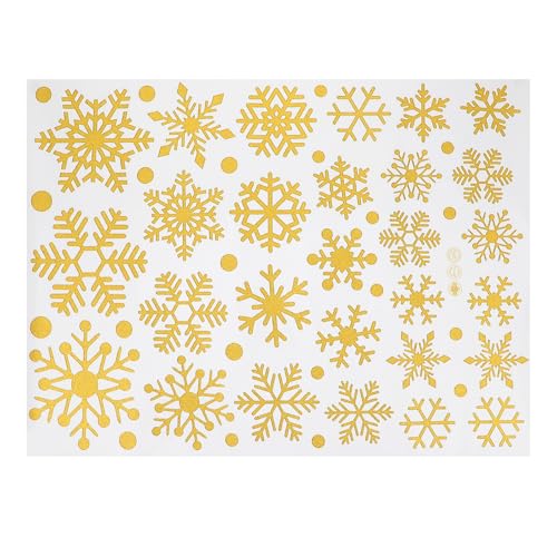 ERINGOGO Christmas Snowflake Window Stickers, PVC...
