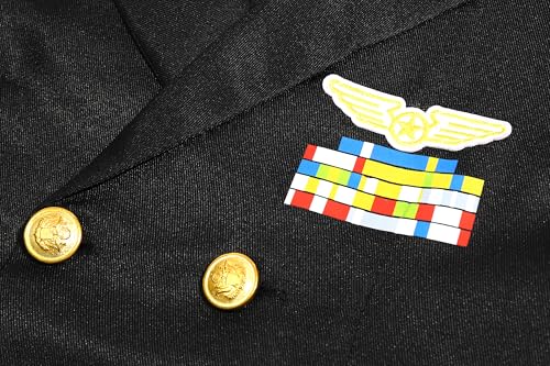 Kidin Ship Captain Uniform For Kids Navy Admiral Costume For Boys’ Career Day 100 Days Of School Halloween Cosplay thumb #5