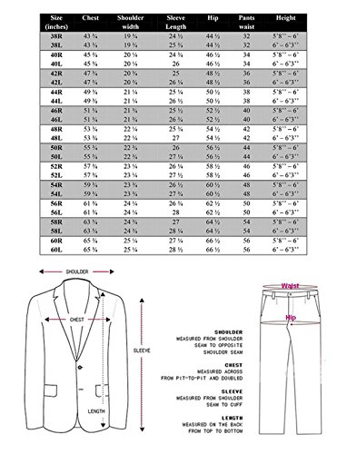 Vinci Men's 2 Button Single Breasted Shark Skin Slim Fit Suit W/Trim S2RR-43