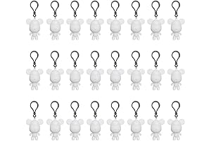 DIY Painting Fluid Bear Keychain