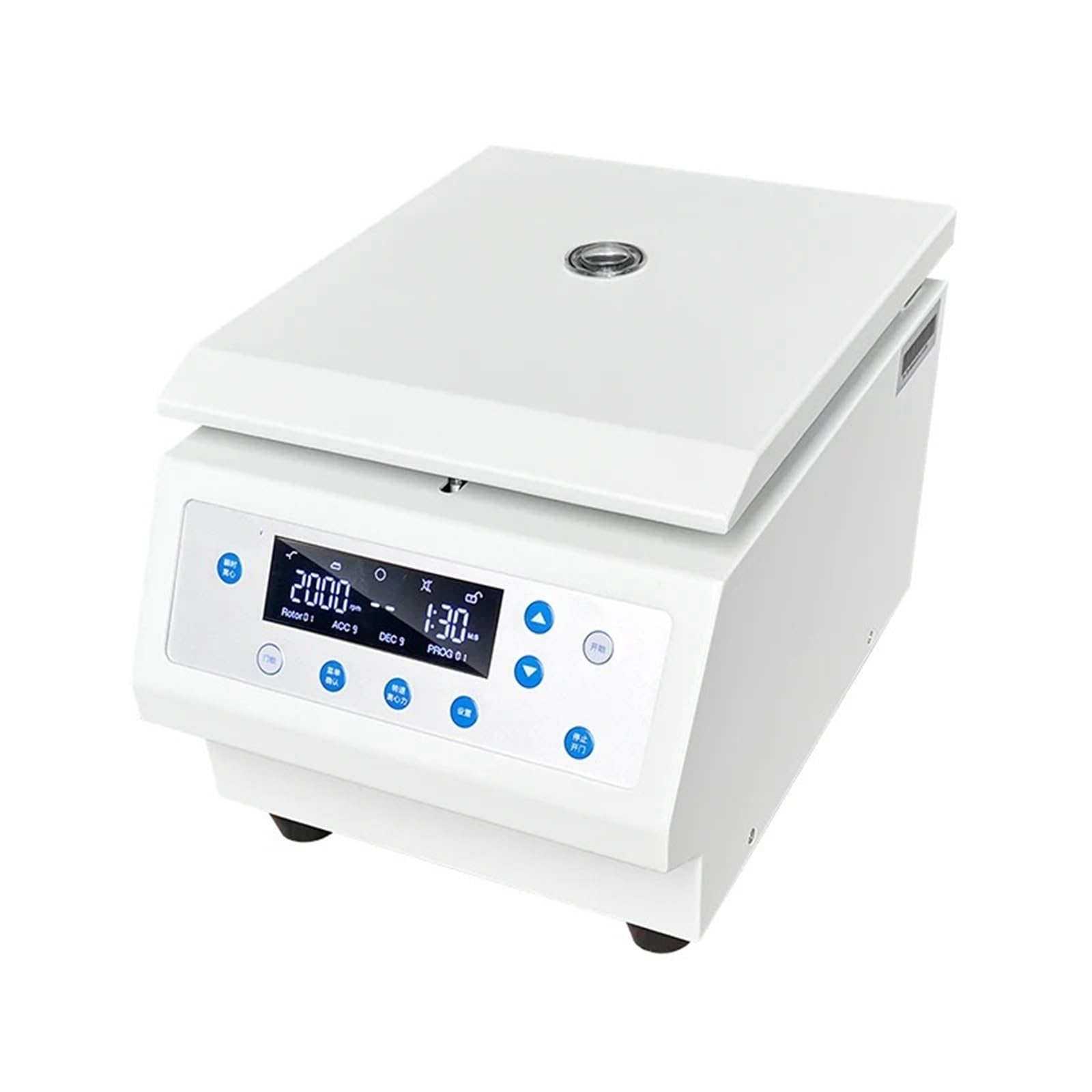 Zentrifuge, CL-TG12M Mikrocomputer LCD Display Hämatokrit Zentrifuge 24 Stück Kapillarzentrifuge