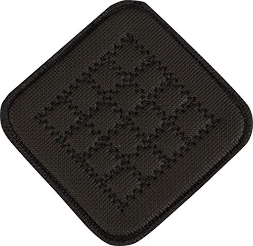 San Jamar Carlisle FoodService Products UHP55BK Ultigrip Square Commercial Hot Pad Pan Holder, 5″ X 5″, Black