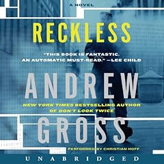 Reckless Audiolibro Por Andrew Gross arte de portada