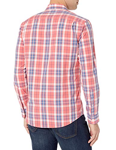 Image of Amazon Essentials Men's Regular-Fit Long-Sleeve Casual Poplin Shirt, Button Front, Business Casual, Collared