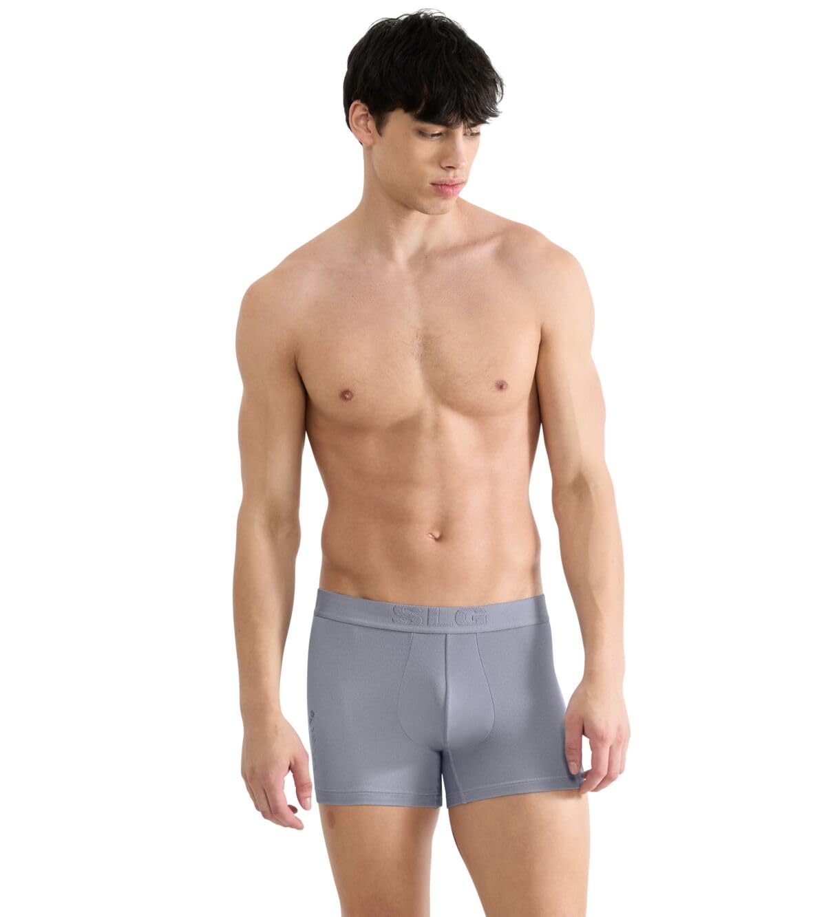 sloggi men Sloggi SLG Base Soft Trunk C2p Briefs, Morandi Grey, M (Pack of 2)