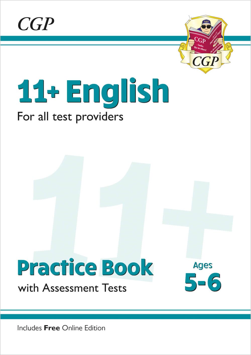11+ English Practice Book & Assessment Tests - Ages 5-6 (for all test providers) (CGP 11+ Ages 5-6)