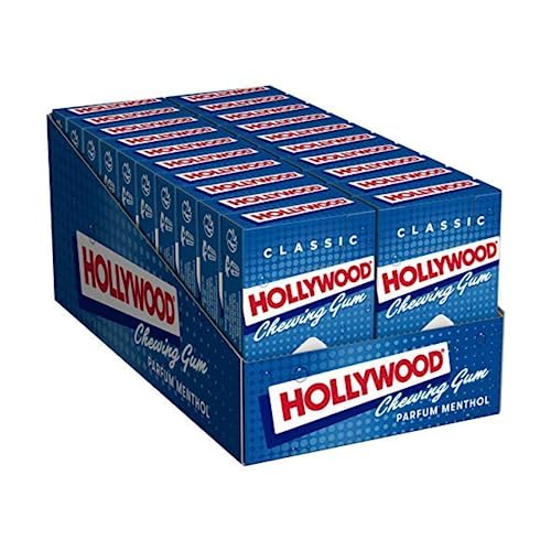 Chicle gragea mentol HOLLYWOOD 20 x 28 g
