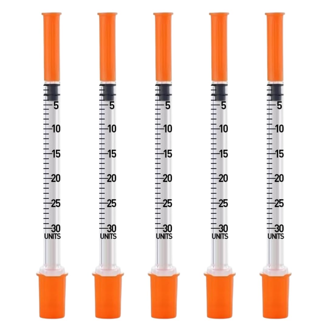 100 unidades de tubos de plástico de 0,3 ml 31 G x 5/16" (0,25 x 8 mm) – Envasados individualmente – Instrumentos de medición multiusos de precisión