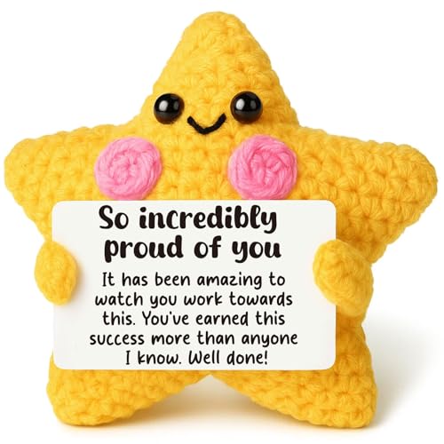 Crochet Star Proud-of-You Keepsake