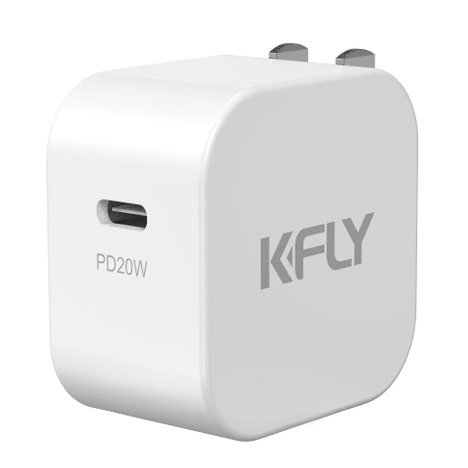 Amazon | KFLY Type-C 充電器 20W PD 急速充電【PSE認証】折りたたみ式 