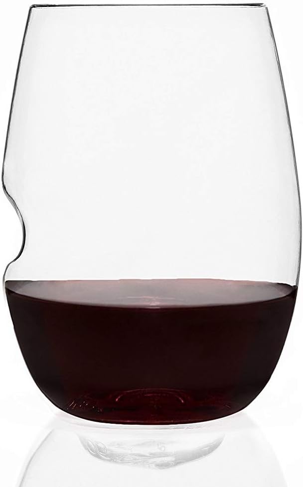 govino Stemless Wine Glass Flexible Shatterproof (2) Amazon.co.uk