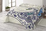Miracle Home Manta 10214, Azul, 160 x 220 cm, Malva, 220x240