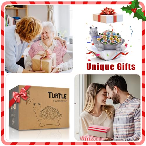 Solar-Turtle-Garden-Decor-with-Flowers-Outdoor-Clearance-Statues-Lights-for-Outside-Lawn-Ornaments-Porch-Patio-Balcony-Yard–Birthday-Gifts-for-Mom-Grandma-Women Solar Turtle Garden Decor with Flowers Outdoor Clearance Statues Lights for Outside Lawn Ornaments Porch Patio Balcony Yard–Birthday Gifts for Mom Grandma Women