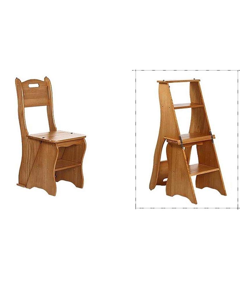 Tabouret pour école maternelle et escabeau antidérapant en bois à usages multiples