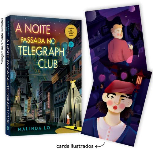 A noite passada no Telegraph Club + Cards Ilustrados