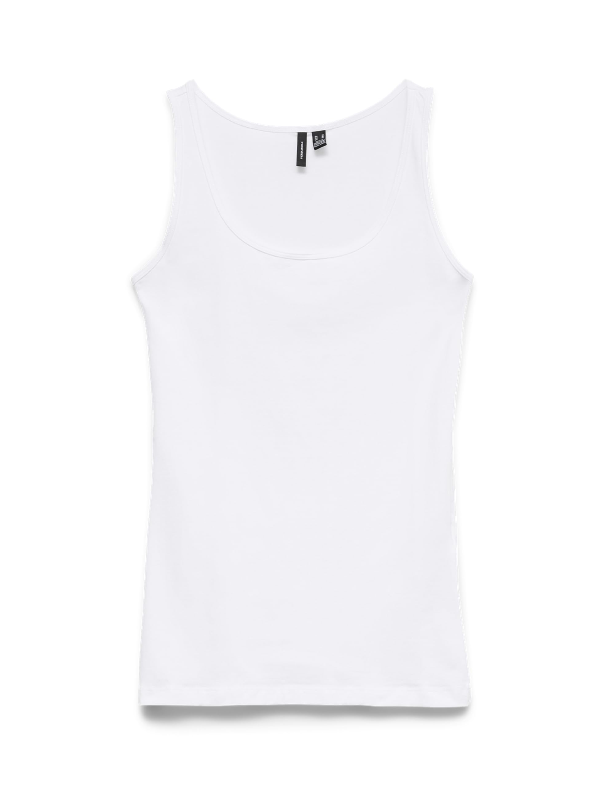 VERO MODA VMLULU SL Tank Top Noos, Bright White, M