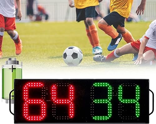 Marcador digital de baloncesto con control remoto y pantalla LED miniatura 1