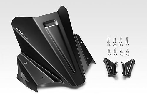 Miniatura 5 de MT09 FZ09 2021/23 - Kit Parabrisas 'Warrior' (R-0954) - Carenado de aluminio para parabrisas - Fijación de hardware incluida - Accesorios de Moto De