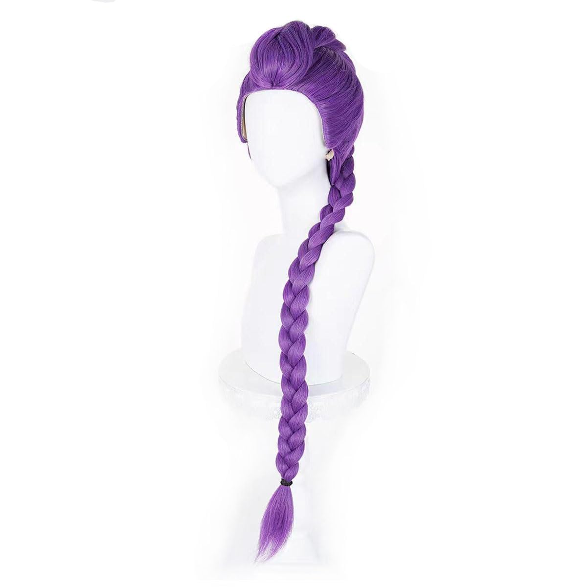 PORSMEER Peluca de Cosplay Anime Rumi Pelucas Accesorio de pelo largo y liso para mujeres