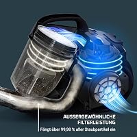 Rowenta Swift Power Cyclonic Bodenstaubsauger – 900 W starke Saugleistung, kompakt und leicht, 1,2 l Staubbehälter, 77 dB leise, 7,6 m Aktionsradius, beutelloser Staubsauger für Hart- und Teppichböden – Ansicht 5