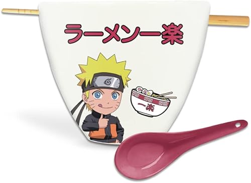 Vista 16 de Naruto Ichiraku Ramen Shop - Tazón de cerámica para ramen (20 onzas)
