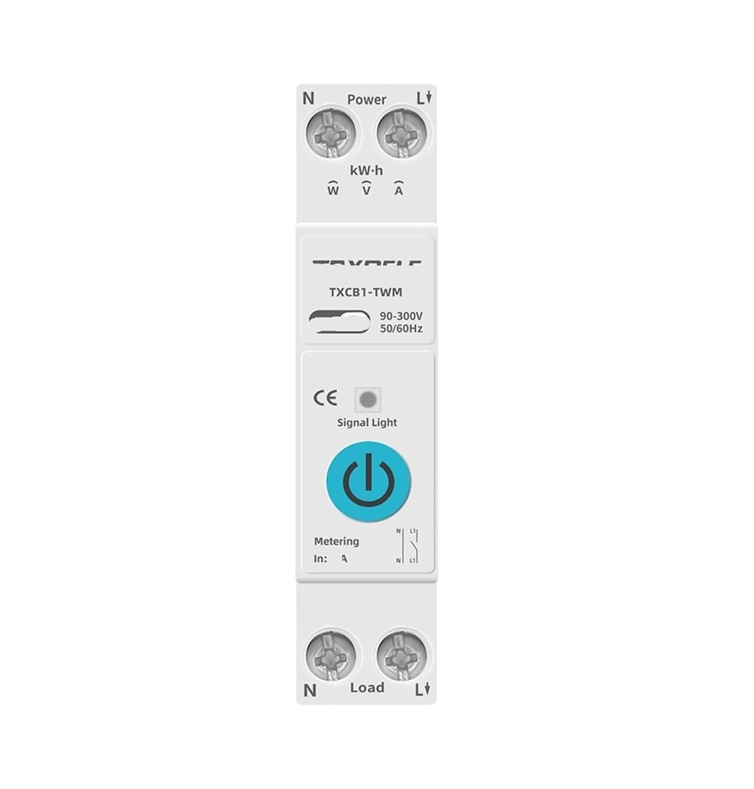Interrupteur intelligent TXCB1-TWM pour piloter la maison à distance 63A