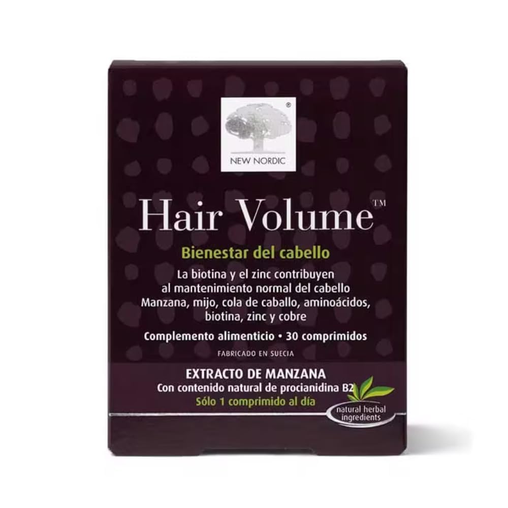 NEWNORDIC Hair Volume 30comp produkt do pielęgnacji włosów zwiększający objętość