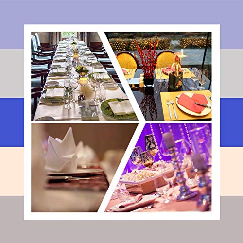 Meiosuns Napkins Floral Paper Napkins Tea Cups Paper Cocktail Napkins Decorative Napkin for Tea Party, Birthday (Blue and Gardenia Flowers, 20 Count) - Thumbnail 5