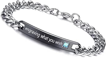 Bracciale A Catena Bizantina In Acciaio Inossidabile - Foto 2