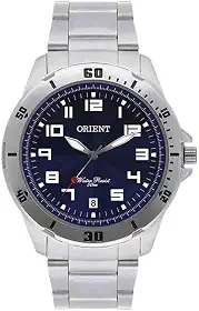 Relógio Orient Masculino Analógico Prateado MGSS1155A