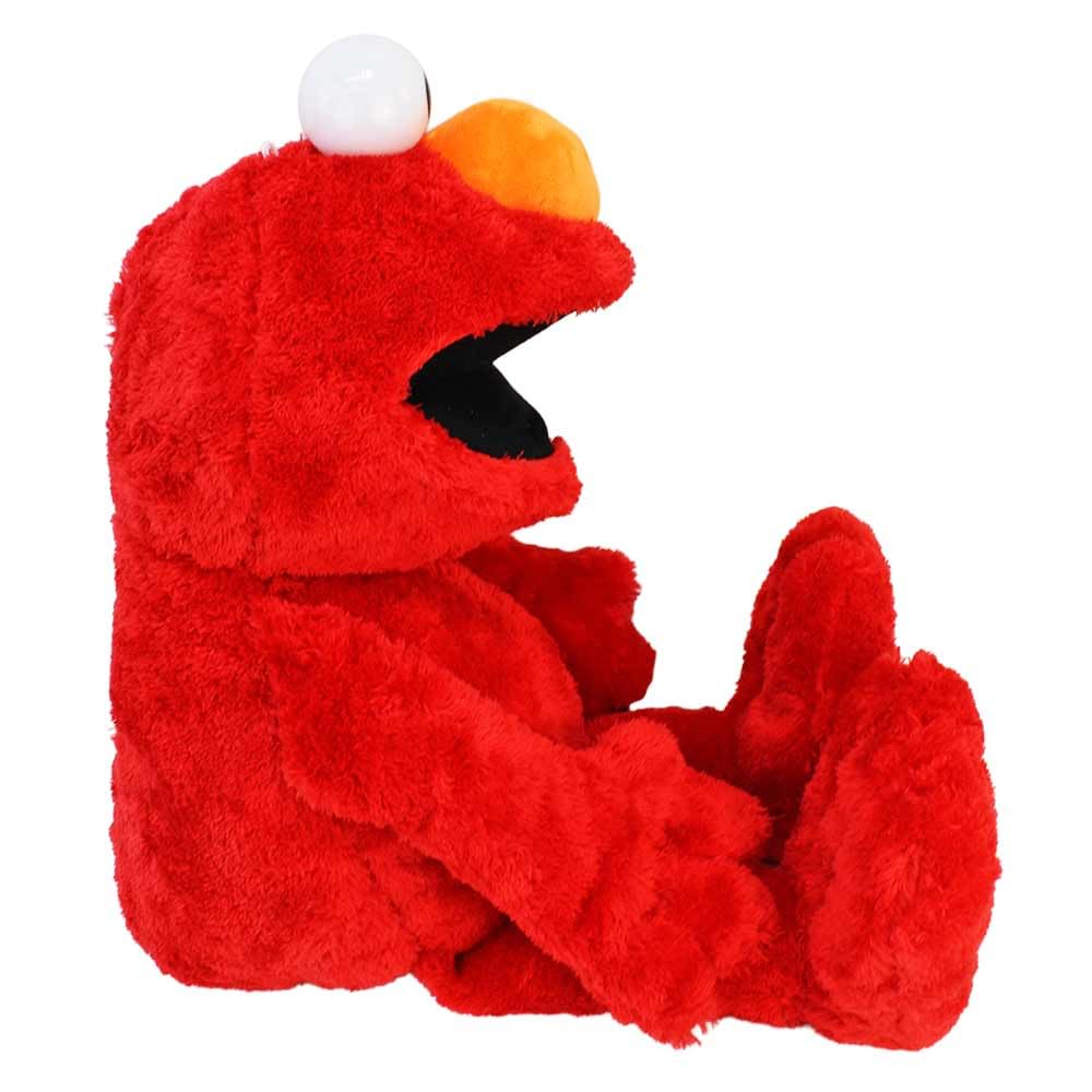 Sesamstraße Elmo Kuscheltier, Rot, ca. 72 cm stehend, Weiches Plüschmaterial, Klassische Kunststoffaugen