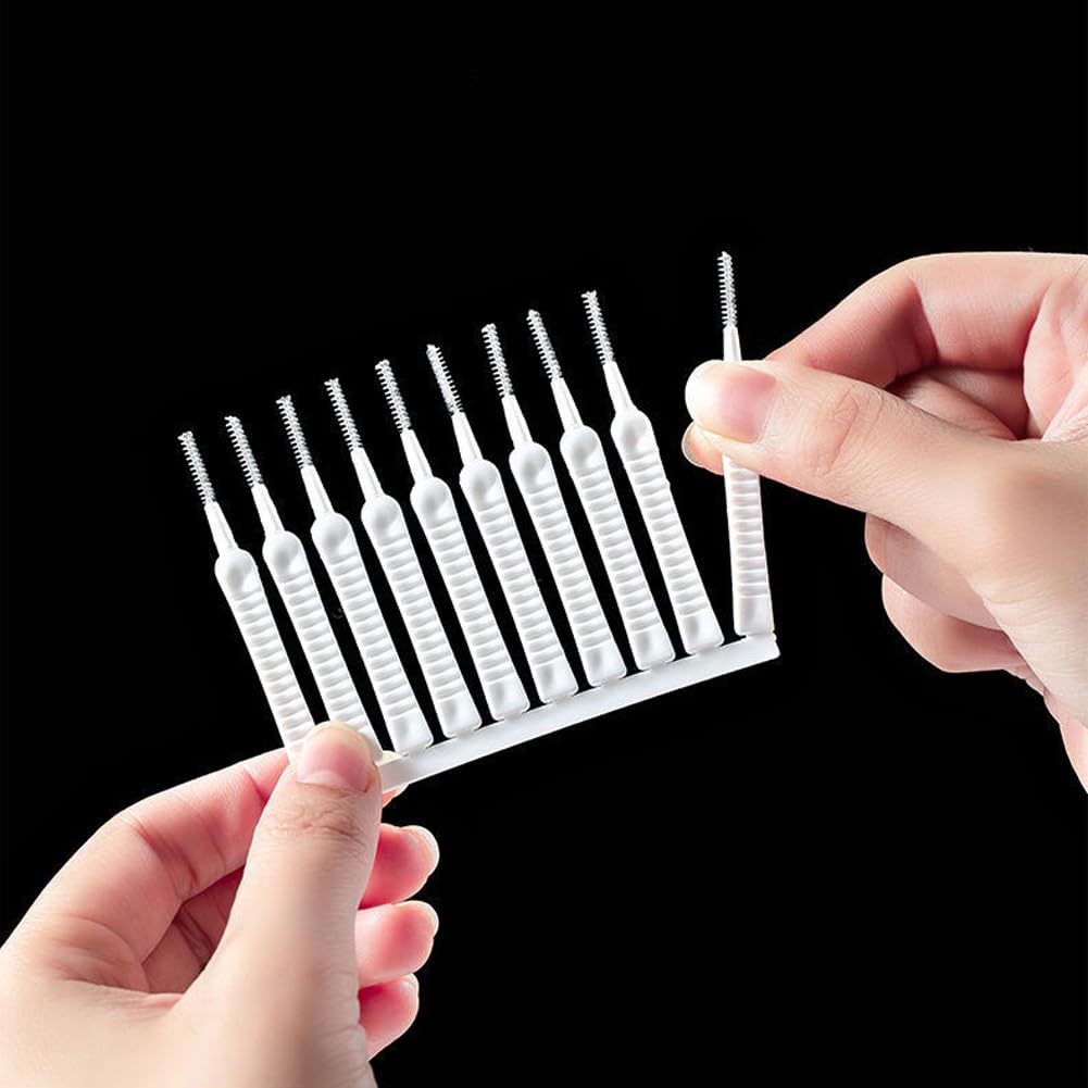 Hodaqe Polypropylene Handle Shower Head Cleaning Brush for Small Hole,Multifunctional Shower Head Cleaner Tool Anti Showerhead Cleaning Brushes Picks for Household Bathroom (20 Pcs) - Image 6 thumbnail