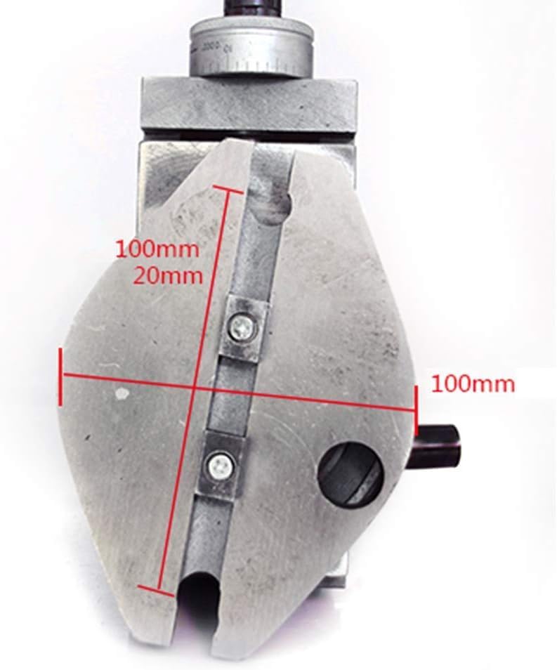 Universal At300 Lathe Tool Post Assembly Holder,Metalworking Mini Lathe Part 8cm,Professional Portable Metalworking Bed Accessories Tool Lathe Assembl Quick Change Tool Post Holder