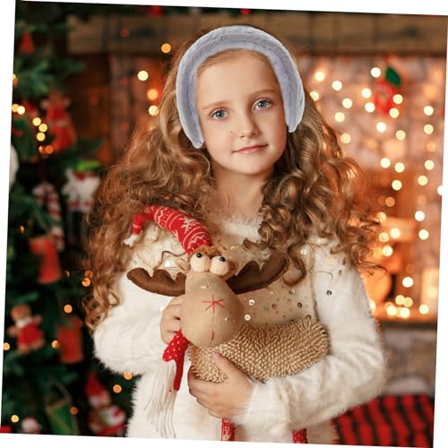Orejeras plegables de algodón SOIMISS pack de 4 piezas unisex para el invierno 7