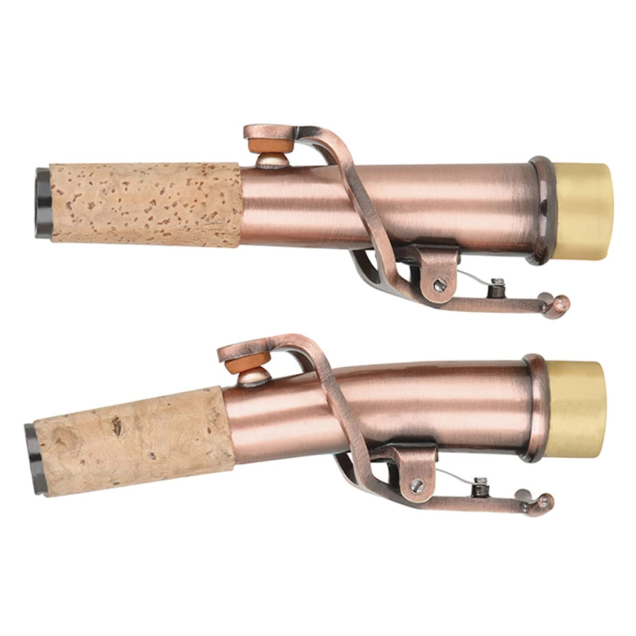 Mikinona 2 Piezas Accesorios para Saxofón Soprano Repuestos para Instrumentos Musicales para Casa y Escuelas