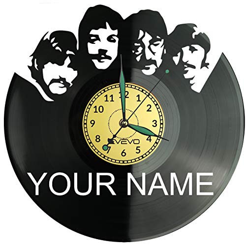EVEVO The Beatles Disque Vlnyle Disques Vinyliques Horloges Murales Vinyle Record Mur l’horloge Créatif Classique… - Les Beatles, Paul McCartney, John Lennon, RIngo Starr, George Harrison EVEVO The Beatles Disque Vlnyle Disques Vinyliques Horloges Murales Vinyle Record Mur l'horloge Créatif Classique… – Image 6